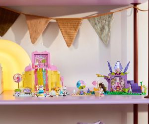 LEGO® Gabby's Dollhouse Царство на сладкишите и котешка градина 11205 