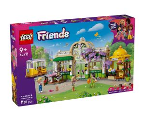 LEGO® Friends Градинско кафене и магазин за цветя 42671 