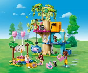 LEGO® Friends Котешко парти за рожден ден и дървесна къща 42666 