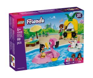 LEGO® Friends Парти край басейна с еднорог и фламинго 42658 