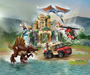 LEGO® Jurassic World™ Въздушна мисия със спинозавър и кетцалкоатлус 76976 