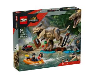 LEGO® Jurassic World™ Бягство по реката от тиранозавър рекс 76975 