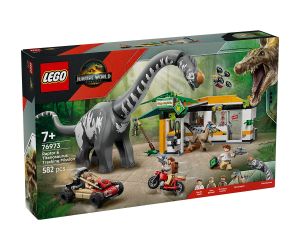 LEGO® Jurassic World™ Мисия за проследяване на раптор и титанозавър 76973 