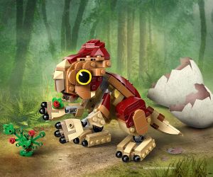 LEGO® Jurassic World™ Бебето-динозавър Долорес Аквилопс 76970 