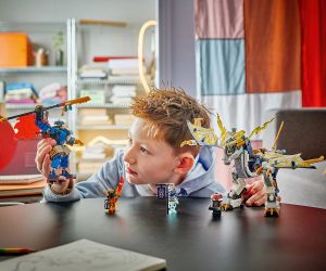 LEGO® NINJAGO™ Робот драконов ездач на Разбойник 71843 
