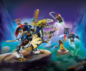 LEGO® NINJAGO™ Робот драконов ездач на Разбойник 71843 