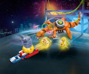 LEGO® Sonic the Hedgehog™ Super Shadow срещу Biolizard 77003 