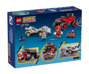LEGO® Sonic Колата на Silver срещу чудовищния камион на Нъкълс 77118 