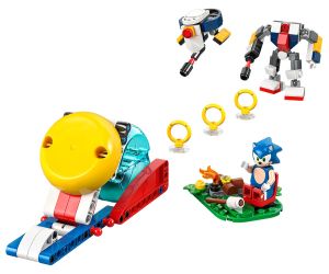 LEGO® Sonic the Hedgehog™ Сблъсък край лагерния огън на Sonic 77001 