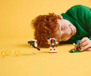 LEGO® Sonic the Hedgehog™ Сблъсък край лагерния огън на Sonic 77001 
