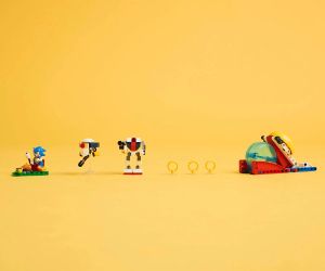 LEGO® Sonic the Hedgehog™ Сблъсък край лагерния огън на Sonic 77001 