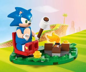 LEGO® Sonic the Hedgehog™ Сблъсък край лагерния огън на Sonic 77001 