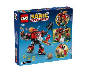 LEGO® Sonic the Hedgehog™ Knuckles срещу робот Dr. Eggman Egg Crusher 77005 
