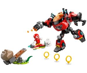 LEGO® Sonic the Hedgehog™ Knuckles срещу робот Dr. Eggman Egg Crusher 77005 