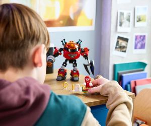 LEGO® Sonic the Hedgehog™ Knuckles срещу робот Dr. Eggman Egg Crusher 77005 