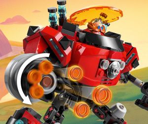 LEGO® Sonic the Hedgehog™ Knuckles срещу робот Dr. Eggman Egg Crusher 77005 