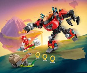 LEGO® Sonic the Hedgehog™ Knuckles срещу робот Dr. Eggman Egg Crusher 77005 