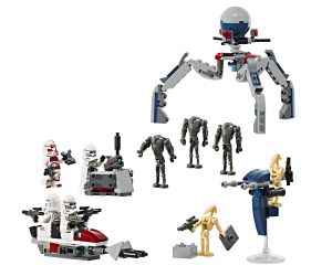 LEGO® Star Wars™ Клонинг щурмовак и боен дроид – боен пакет 75372 