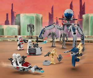 LEGO® Star Wars™ Клонинг щурмовак и боен дроид – боен пакет 75372 