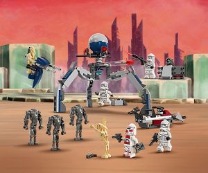 LEGO® Star Wars™ Клонинг щурмовак и боен дроид – боен пакет 75372 