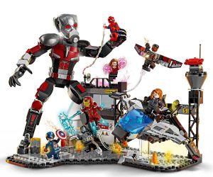 LEGO® Marvel Екшън битка от Първият отмъстител Войната на героите 76314 