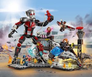 LEGO® Marvel Екшън битка от Първият отмъстител Войната на героите 76314 