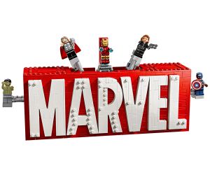 LEGO® Marvel Лого на MARVEL и минифигури 76313 