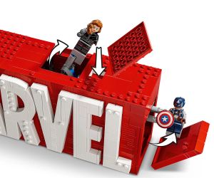 LEGO® Marvel Лого на MARVEL и минифигури 76313 