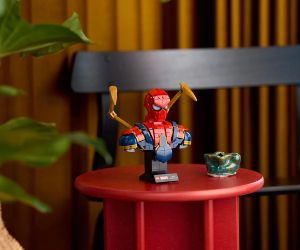 LEGO® Marvel Super Heroes Бюст на Железния Спайдърмен 76326 