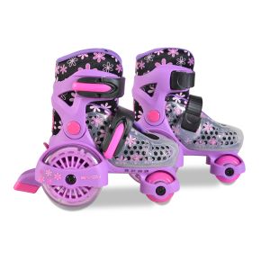 BYOX Кънки Little Beetle Violet Girl