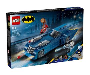 LEGO® DC Comics Super Heroes Batman™  Батман с батмобила срещу Харли Куин и мистър Фрийз 76274 