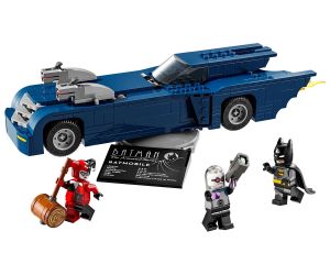 LEGO® DC Comics Super Heroes Batman™  Батман с батмобила срещу Харли Куин и мистър Фрийз 76274 