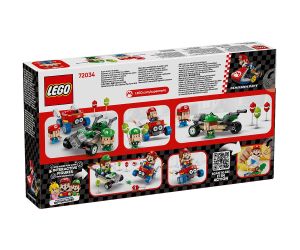 LEGO® Super Mario™  Mario Kart™ Baby Mario срещу Baby Luigi 72034