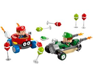 LEGO® Super Mario™  Mario Kart™ Baby Mario срещу Baby Luigi 72034