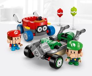 LEGO® Super Mario™  Mario Kart™ Baby Mario срещу Baby Luigi 72034