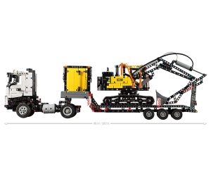 LEGO® Technic™ Камион Volvo FMX и екскаватор EC230 42175 