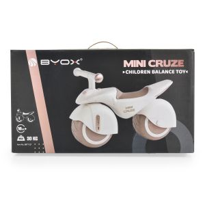 BYOX Мини баланс велосипед Mini Cruze бял