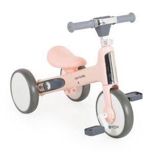 BYOX Мини баланс велосипед Learn to Ride 2в1 розов