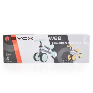 BYOX Мини баланс велосипед Wee жълт 