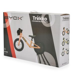 BYOX Баланс велосипед Trekko White