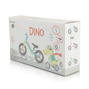 BYOX Баланс велосипед Dino зелен