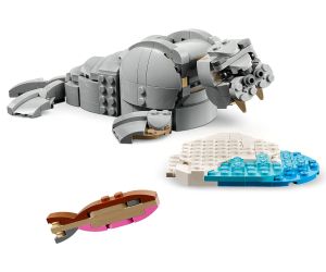 LEGO® Creator Диви животни Величествен носорог с птици 31171 