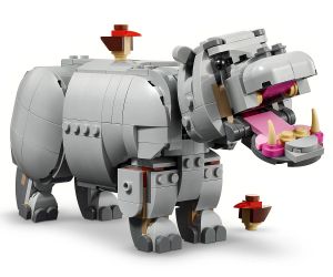 LEGO® Creator Диви животни Величествен носорог с птици 31171 