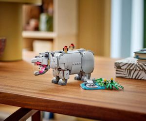 LEGO® Creator Диви животни Величествен носорог с птици 31171 
