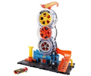 Hot Wheels City Комплект ултра модерен градски център за гуми