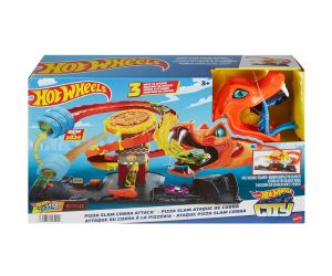 Hot Wheels City Игрален комплект Змия в магазина за пица