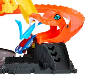 Hot Wheels City Игрален комплект Змия в магазина за пица