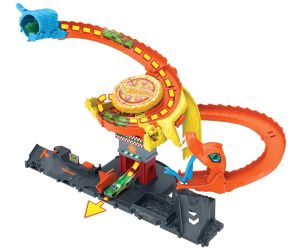 Hot Wheels City Игрален комплект Змия в магазина за пица