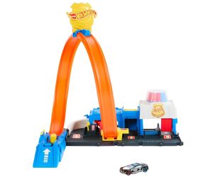 Hot Wheels City Комплект полицейски участък