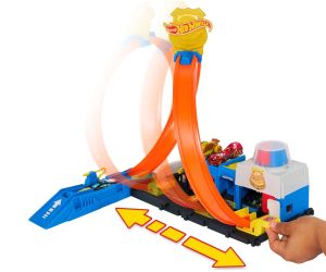 Hot Wheels City Комплект полицейски участък